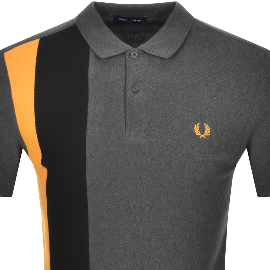 Alternative Image for ProductFred Perry Short Sleeve Polo T Shirt Grey2